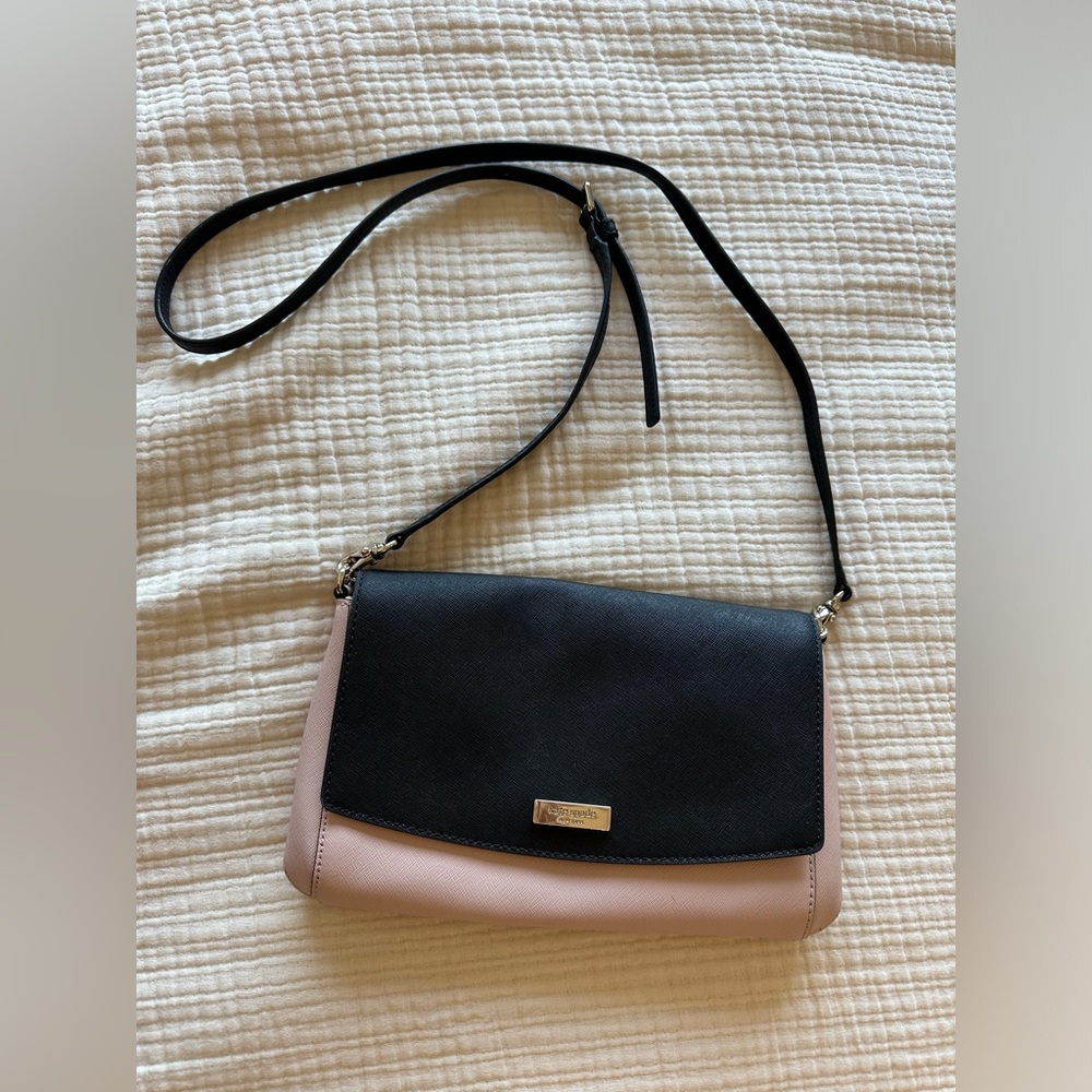 Kate Spade pink and black bag
